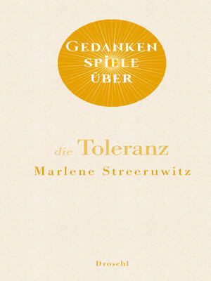 cover image of Gedankenspiele über die Toleranz